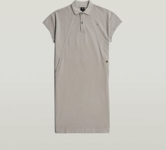 G-Star Seam Detail Polojurk - Beige - Dames