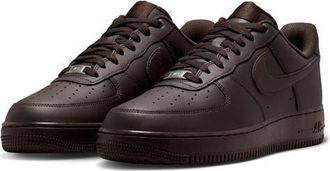 Nike Air Force 1 07 Sneaker in Velvet Brown/Velvet Brown at Nordstrom, Size 11.5