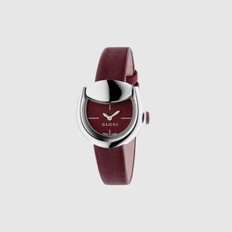 Gucci Horsebit Watch, 27x25mm, Steel, Steel