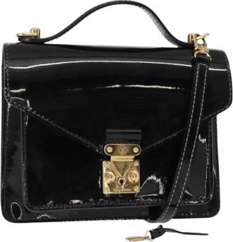Louis Vuitton Pre-owned Handbags, female, Black, Size: ONE SIZE Pre-owned Vintage Handbag
