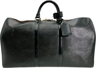 Louis Vuitton Black Epi Leather Boston Bag (Pre-Owned)