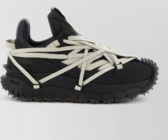 Rick Owens leather high-top sneakers