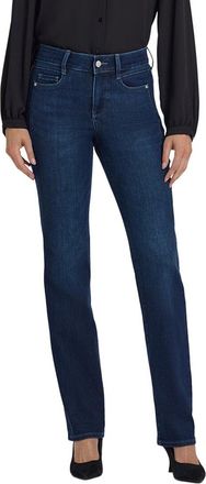 NYDJ Marilyn Blacken Blue Straight Leg Jean