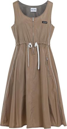 Miu Miu Mujer, Vestidos, Beige, Talla: S