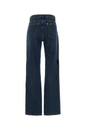 Blumarine Ricamo Jeans - Navy