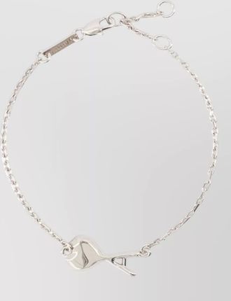 Ami hammered thin bracelet