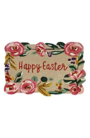 R16 Home Happy Easter Doormat in Beige Multi at Nordstrom Rack, Size 24X36 Ft