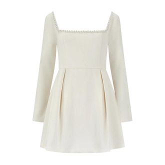 Odd Muse Dames/Dames Ultieme Parel Mini Jurk (Wit)