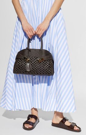 Ferragamo Handbag Hug, Womens, Brown