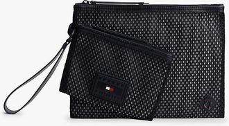 Tommy Hilfiger Mens Mesh Pouch 2-Pack Set - Blue