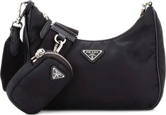 Prada Re-Edition 2005 Shoulder Bag Tessuto Small crossbody bag - Zwart