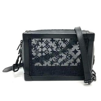 Louis Vuitton Pre-owned Mesh louis-vuitton-bags - Dames - Pre-owned - Zwart - Maat: ONE Size Leer