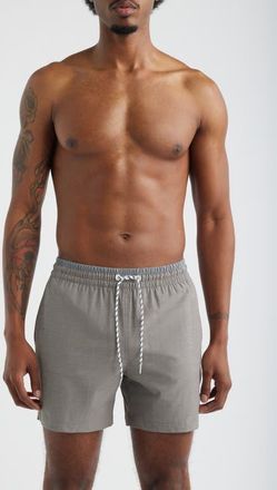 Chubbies The Stardusts 5.5-Inch Swim Trunks in Medium Grey - Solid at Nordstrom, Size Xx-Large