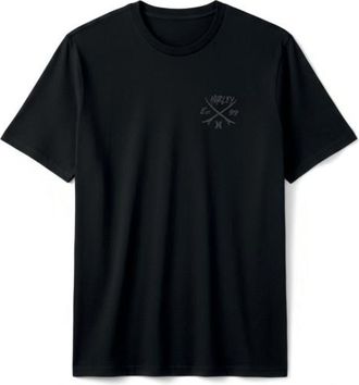 Hurley Tee S/S Printing Press Evy T-Shirt f&uuml;r Herren | schwarz