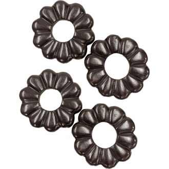 Indego Africa Isa Napkin Rings - Set of 4 in Black at Nordstrom