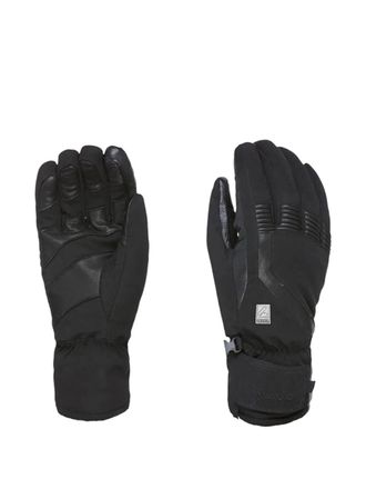 Level leather-panelled Gore-Tex gloves - unisex - Fabric - 9.5 - Black