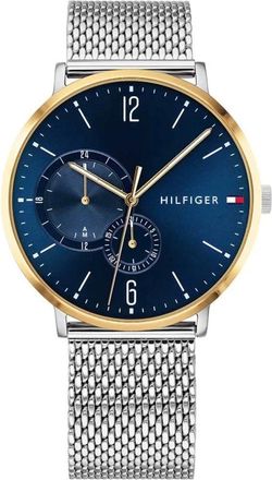 Tommy Hilfiger Accessoires, Heren, Grijs, ONE Size, Analoog Horloge