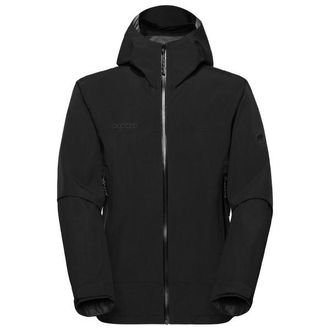 Mammut Crag Hardshell Hooded Jacket Regenjacke f&uuml;r Herren | schwarz