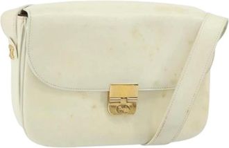 Celine Pre-owned Canvas Shoulder Bag - - Pre-owned - Donna - Bianco - ONE SIZE