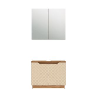 Vicco Conjunto De Muebles De Ba&ntilde;o Lotta, Cachemira, 2 Piezas, Vicco
