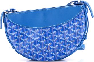 Goyard Hirondelle Shoulder Bag Coated Canvas and Leather