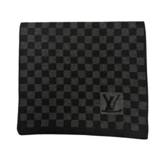 Louis Vuitton Pre-owned Stole - Heren - Pre-owned - Zwart - Maat: ONE Size Wol
