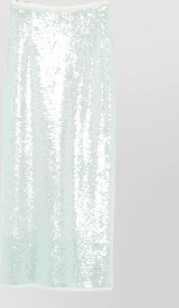 Forte_Forte high waist midi skirt sequin embellishment