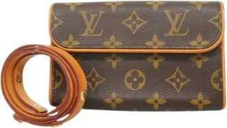 Louis Vuitton Pre-owned Belt Bags, female, Brown, Size: ONE SIZE Pre-owned Pochette Florentine