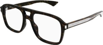 Saint Laurent SL 881 Optical Frame - unisex - Saint Laurent - Glasses - Brown - 55 MM - Accessories