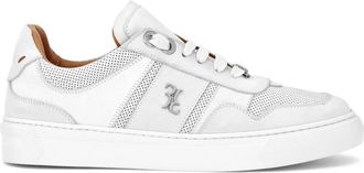 Billionaire Boys Club Nubuck Croco Printed Lo-Top Sneakers - Heren - Sneakers - Wit - 43 EU - Leer - Schoenen