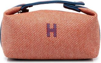 Herm&egrave;s Pre-owned Hermes Small Wool Bride A Brac H Natte Case Ladies S7C1PC05IA4L4OQW