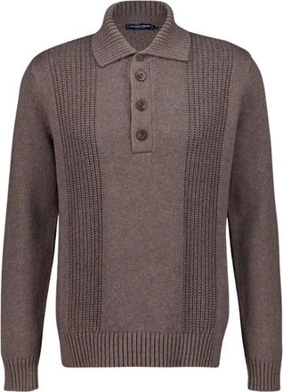 Frescobol Carioca Heren, Truien, Grijs, Maat: XL Katoen