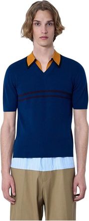 Dries Van Noten Uomo, Maglie, Blu, S, new