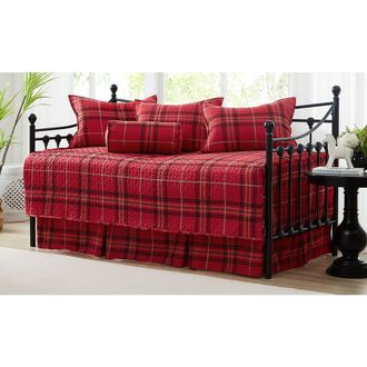 Southshore Fine Linens Printed 6-Piece Daybed Cover Set in Red at Nordstrom Rack