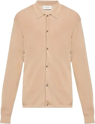 Officine Générale Cardigan con collo polo - Toni neutri