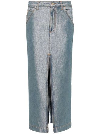 Darkpark Gonna Erika midi denim - Nero