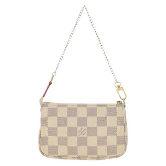 Louis Vuitton Pre-owned Mini Bag - Dames - Pre-owned - Beige - Maat: ONE Size