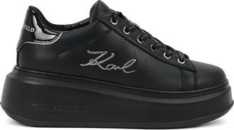 Karl Lagerfeld Sneakers verfraaid met logo - Zwart
