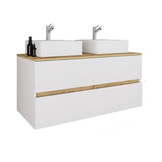 VCM Bathroom furniture set washbasin Cosila-A 111 in White