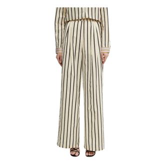 Forte_Forte My Pants - Dames - Wijde Broeken - Veelkleurig - M - Katoen - Broeken