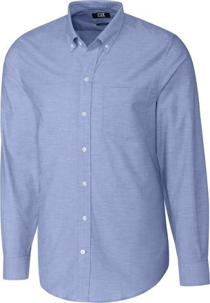 Cutter & Buck Stretch Oxford Mens Long Sleeve Dress Shirt
