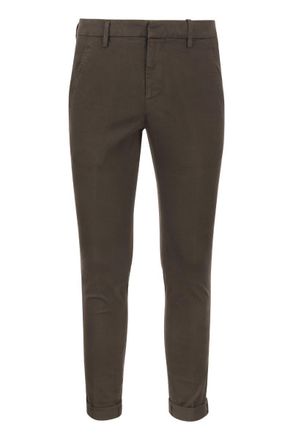 Dondup Gaubert - Slim-Fit Gabardine Trousers