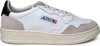 Autry White Leather Sneakers