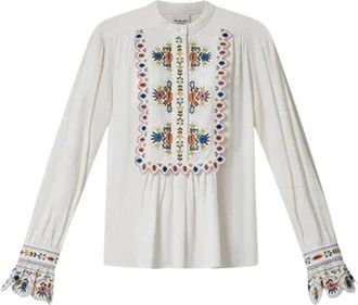 Isabel Marant Mujer, Blusas y Camisas, Beige, Talla: M