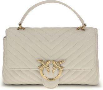 Pinko Cream Calf Leather Bos Taurus Womens Wallet