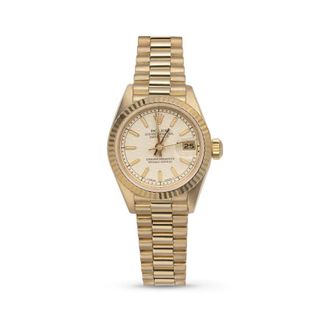 Rolex Pre-owned Rolex Presidential Datejust Automatic Chronometer Ladies Watch 69178
