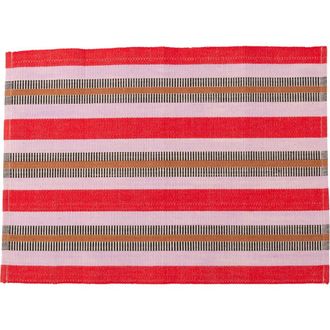 Siafu Home Handwoven Upendo Placemats - Set of 4 in Red at Nordstrom