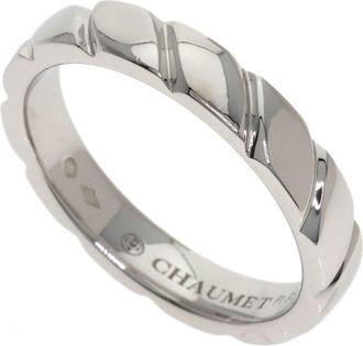 Chaumet Platinum 950 Band Ring (Pre-Owned)