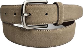 Vince Camuto Ultra Suede Belt in Natural at Nordstrom Rack, Size 42