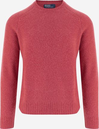 Polo Ralph Lauren Maglione Polo Ralph Lauren in lana e cashmere con toppe sui gomiti